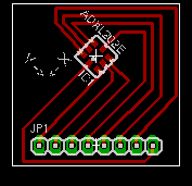 ADXL202E Carrier Board Layout