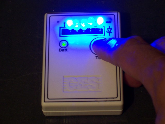 LED Tester with Blue LEDs