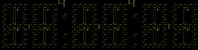 Six-Digit Layout with .6" to Colon