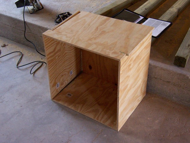 Cabinet Base Leaned Together