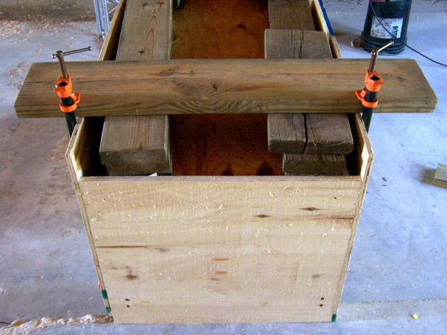 Gluing Coffin Back